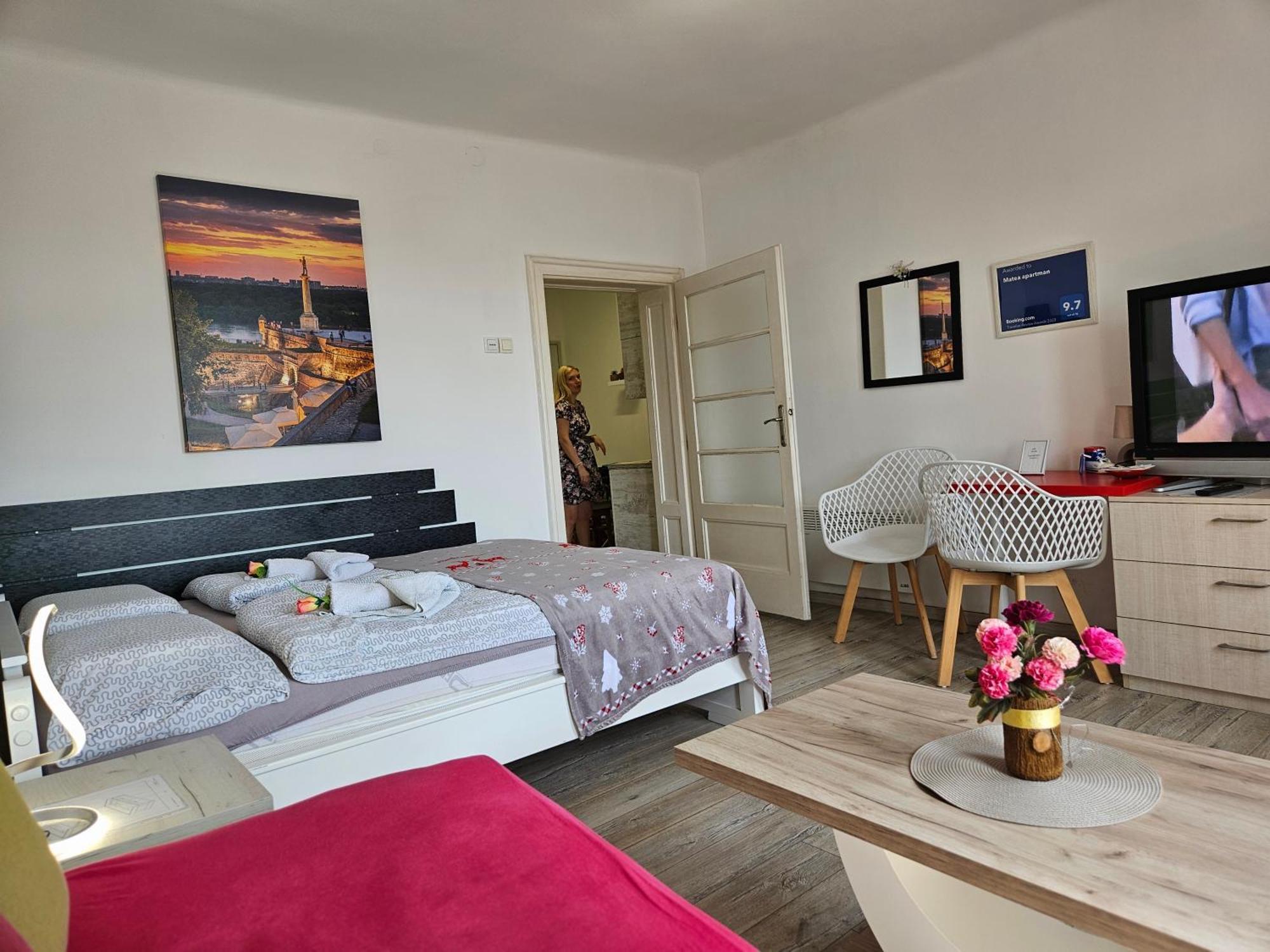Matea Apartman Belgrad Exterior foto