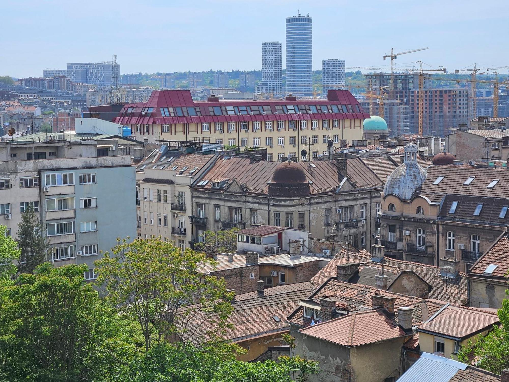 Matea Apartman Belgrad Exterior foto